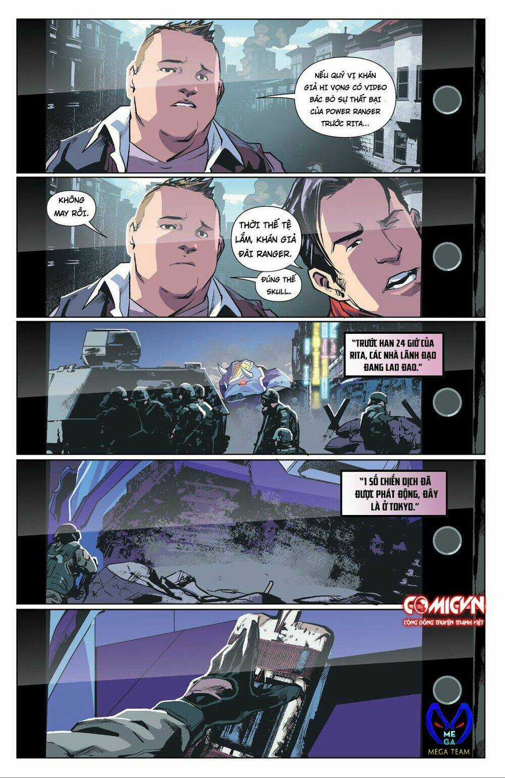 Mighty Morphin Power Rangers Chapter 8 trang 2
