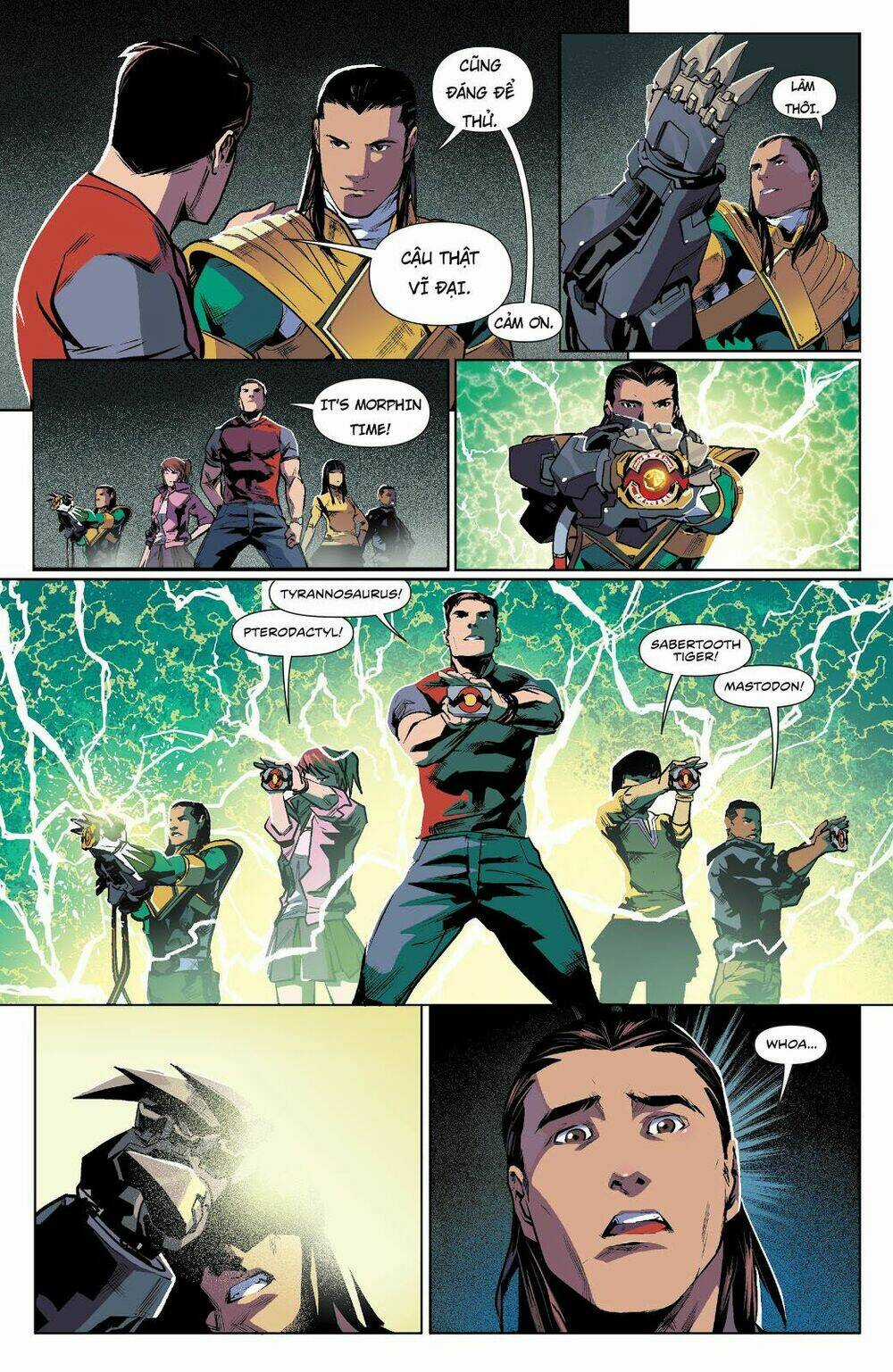 Mighty Morphin Power Rangers Chapter 8 trang 20