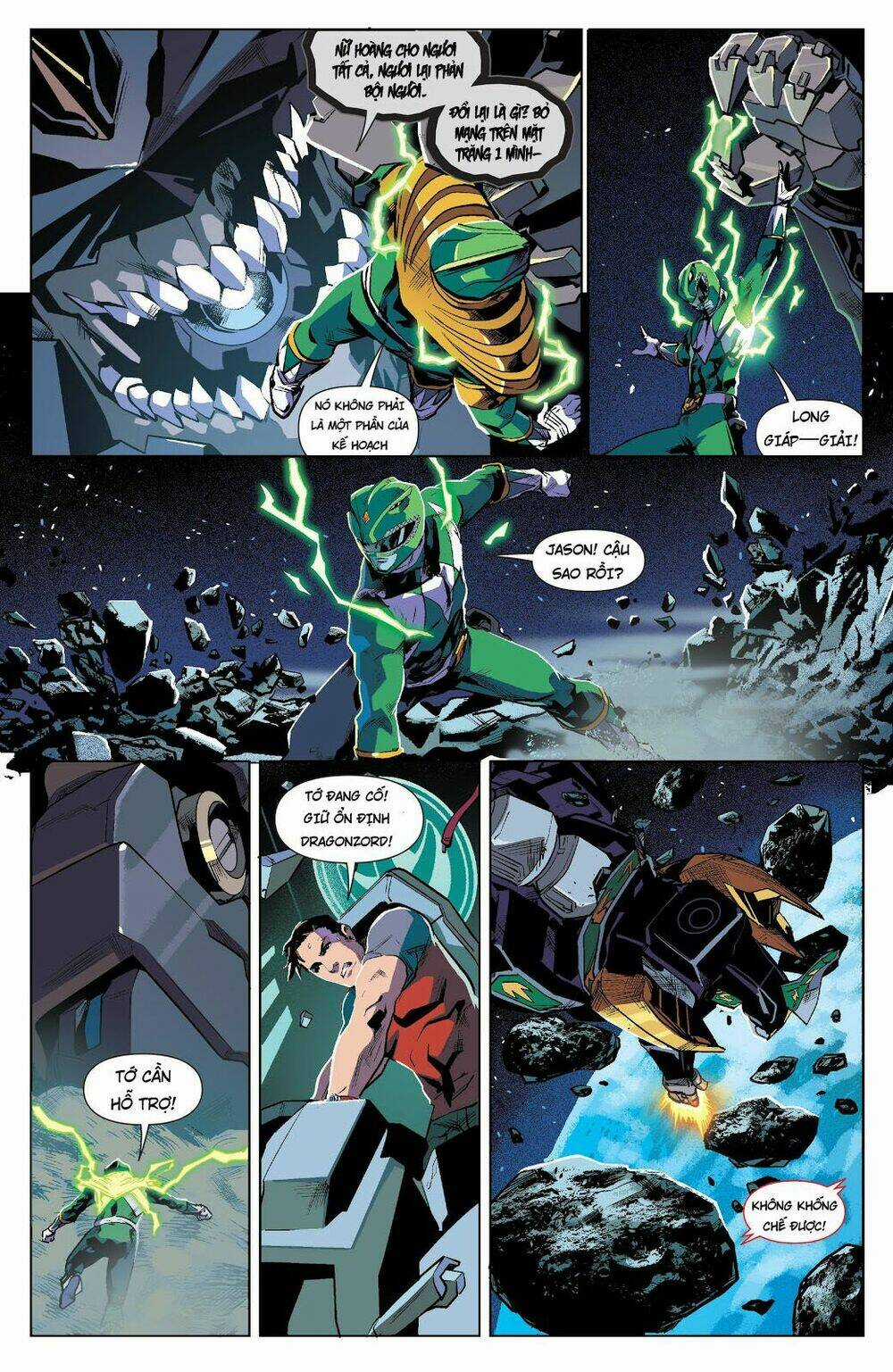 Mighty Morphin Power Rangers Chapter 8 trang 5