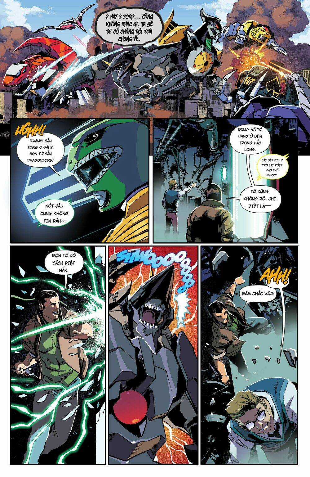 Mighty Morphin Power Rangers Chapter 9 trang 14