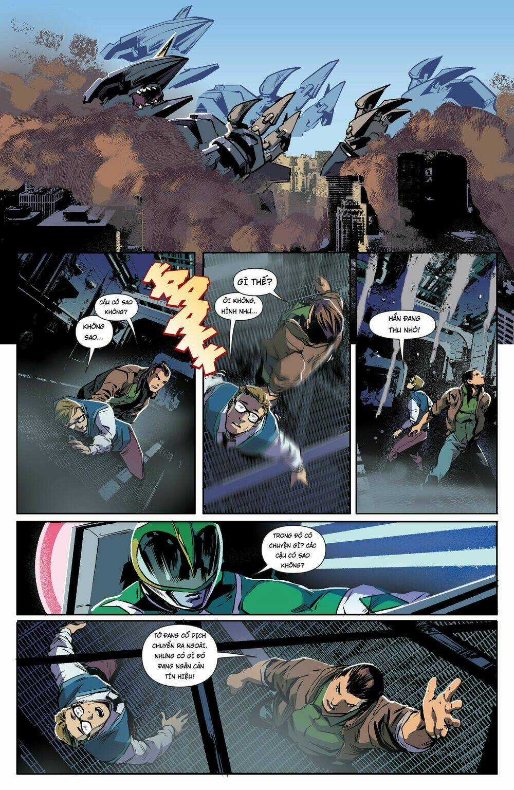 Mighty Morphin Power Rangers Chapter 9 trang 15