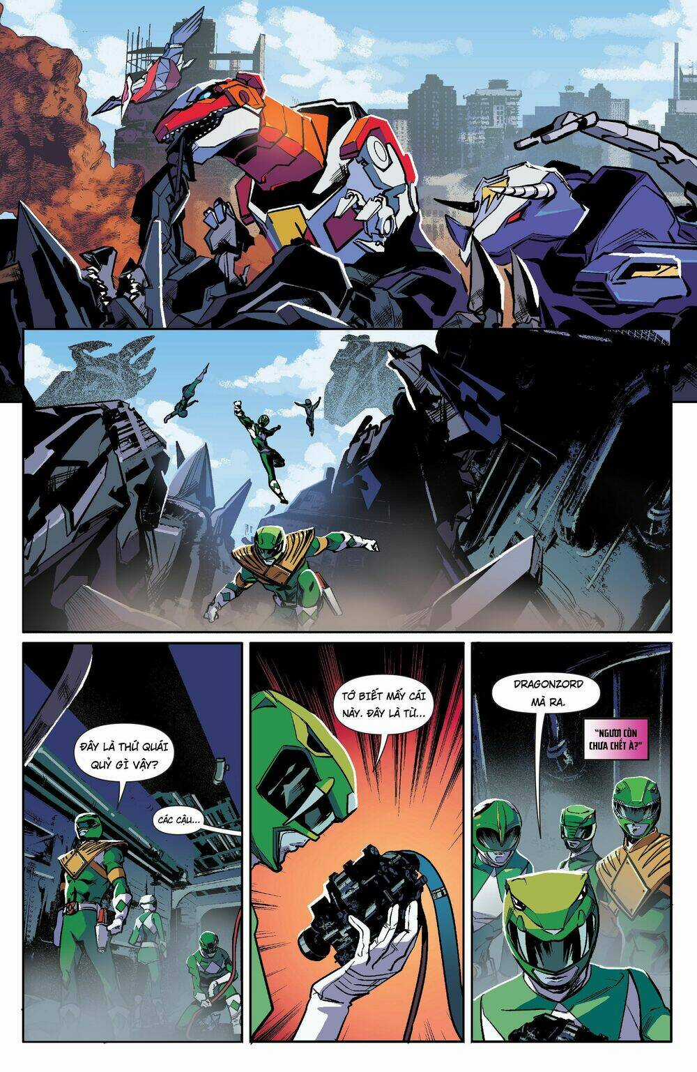 Mighty Morphin Power Rangers Chapter 9 trang 17