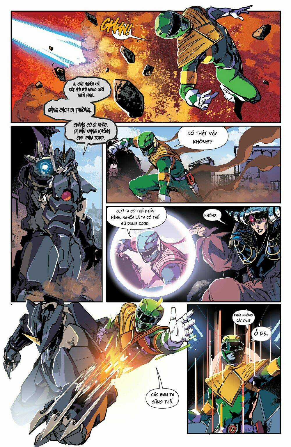 Mighty Morphin Power Rangers Chapter 9 trang 5