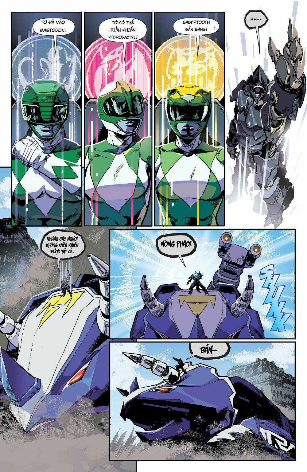 Mighty Morphin Power Rangers Chapter 9 trang 6