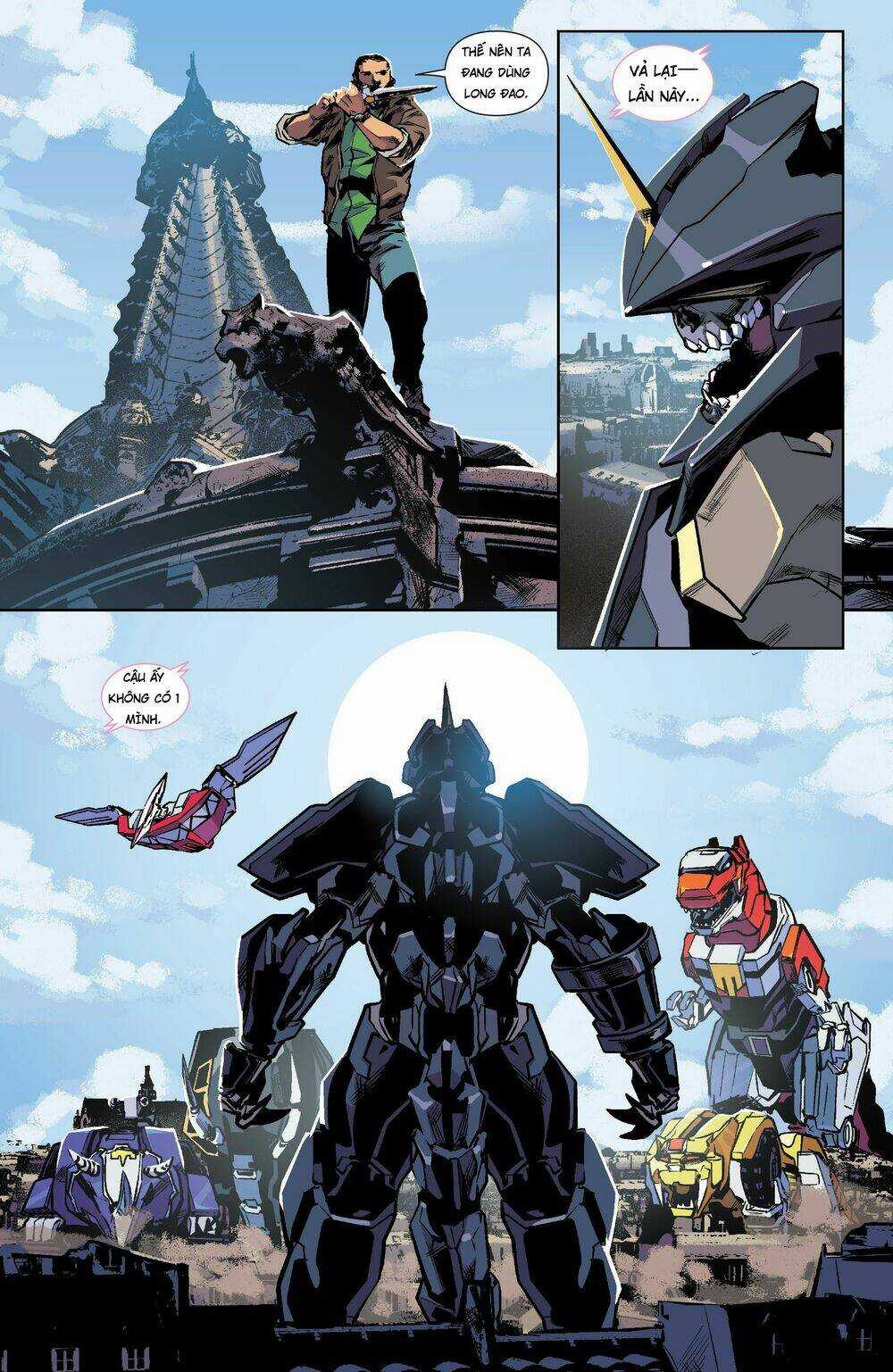 Mighty Morphin Power Rangers Chapter 9 trang 8