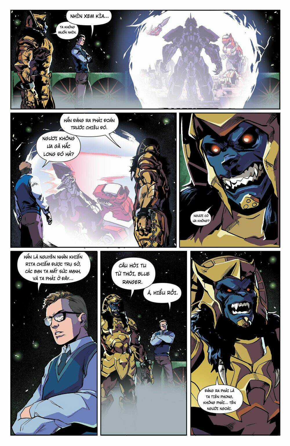 Mighty Morphin Power Rangers Chapter 9 trang 9