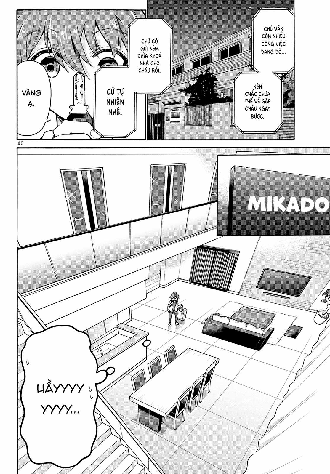 Mikadono Sanshimai wa Angai, Choroi Chapter 1 trang 39