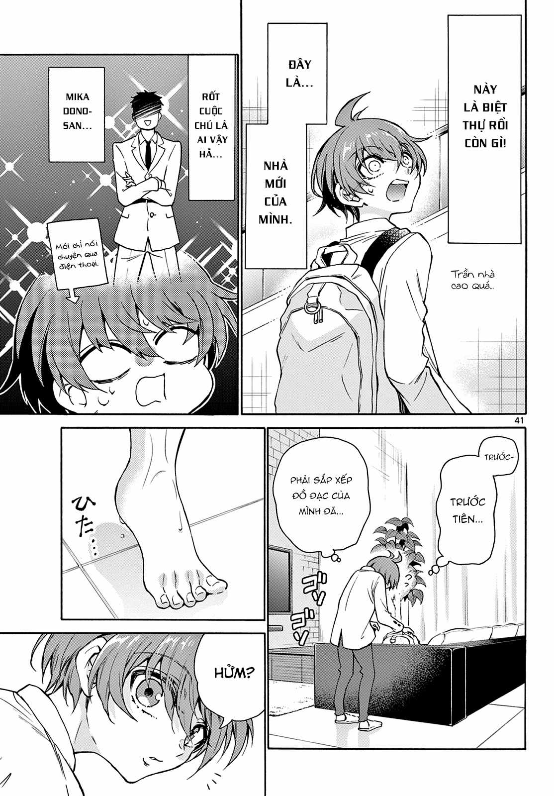 Mikadono Sanshimai wa Angai, Choroi Chapter 1 trang 40