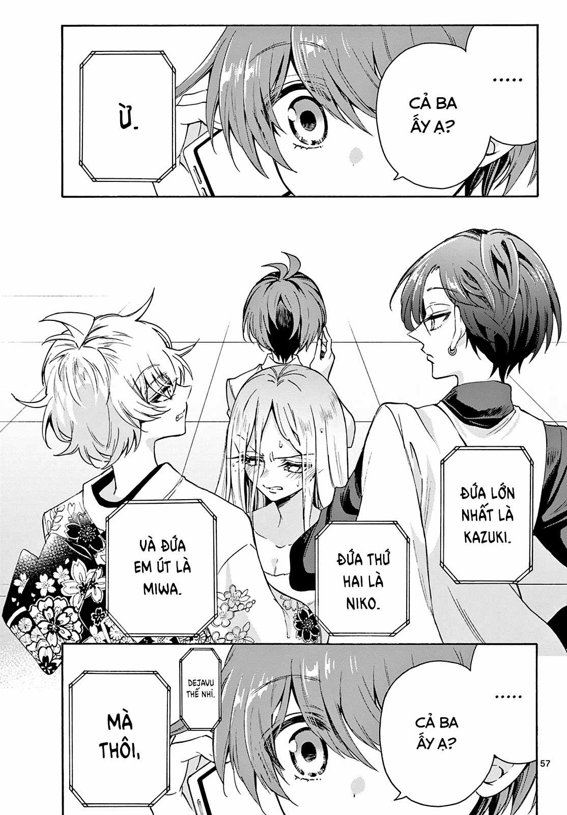 Mikadono Sanshimai wa Angai, Choroi Chapter 1 trang 55