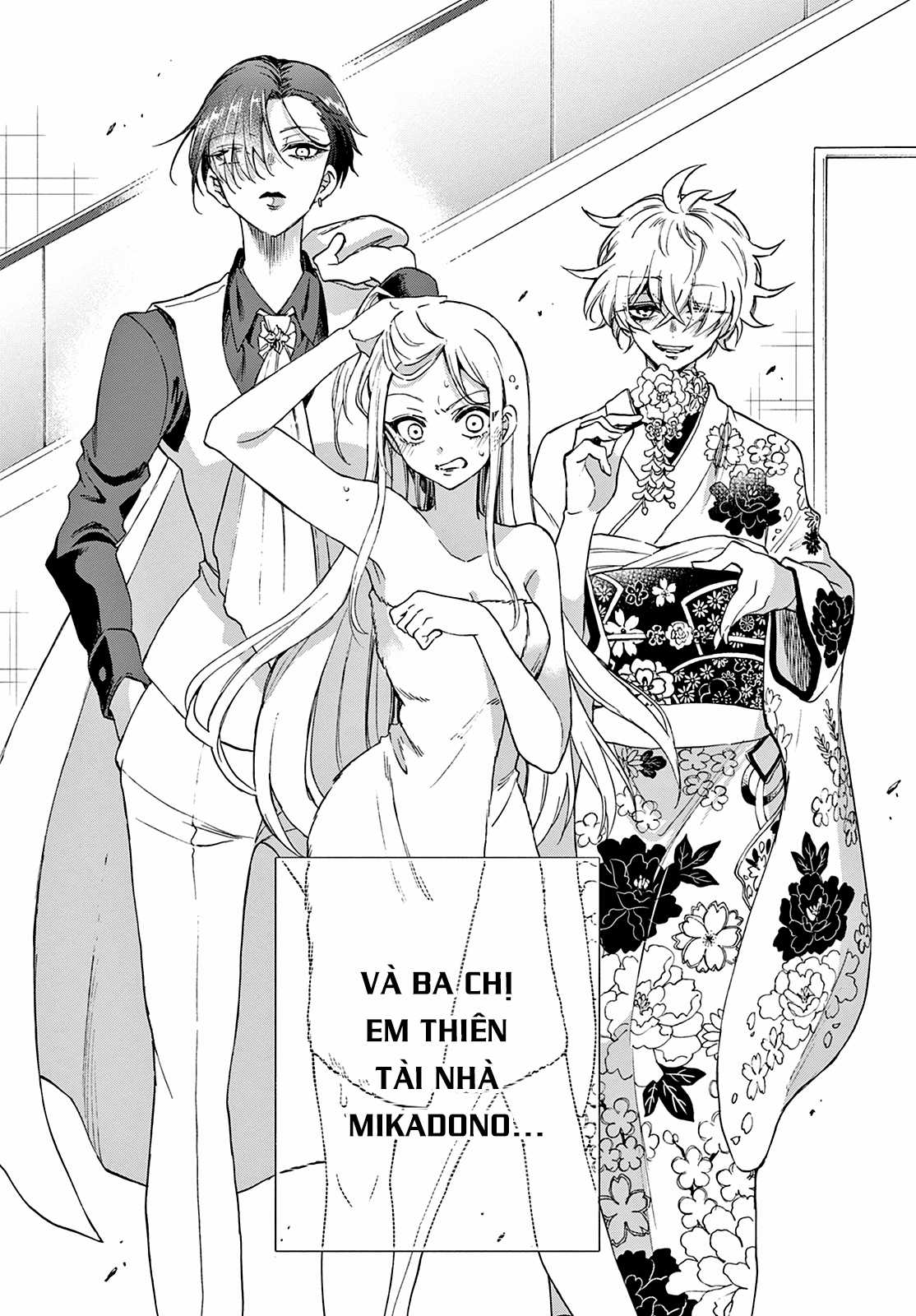 Mikadono Sanshimai wa Angai, Choroi Chapter 1 trang 59