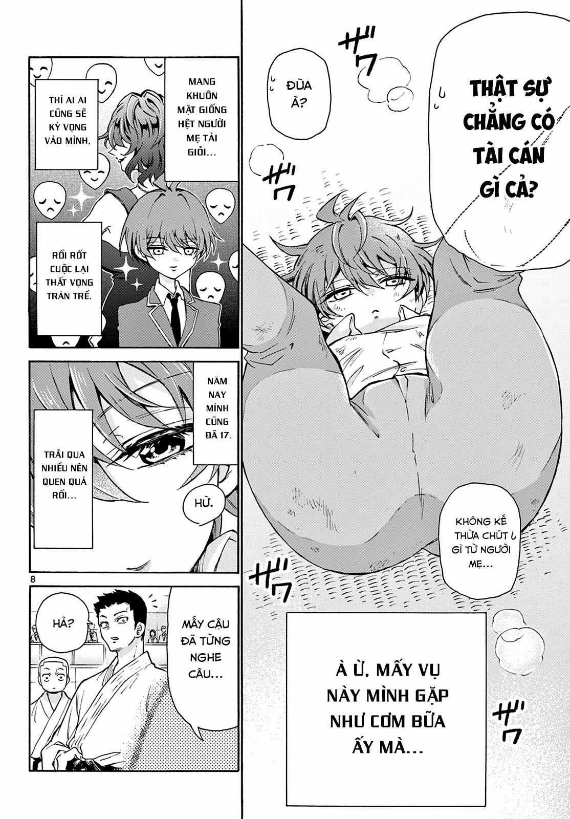 Mikadono Sanshimai wa Angai, Choroi Chapter 1 trang 8