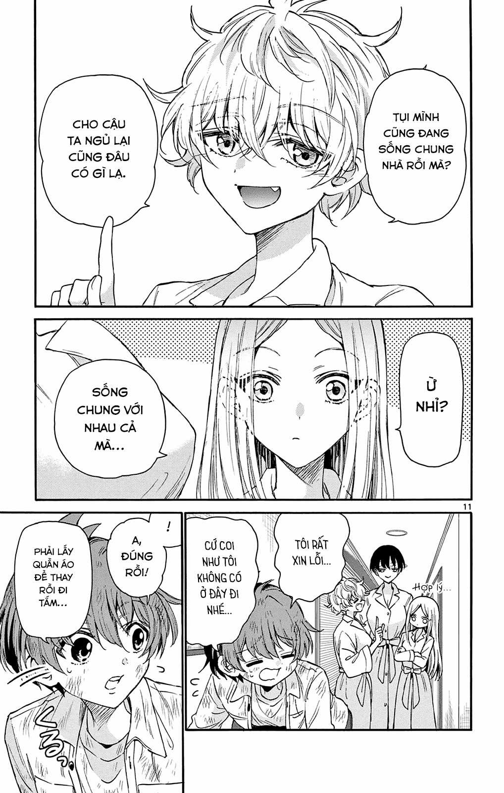 Mikadono Sanshimai wa Angai, Choroi Chapter 12 trang 12