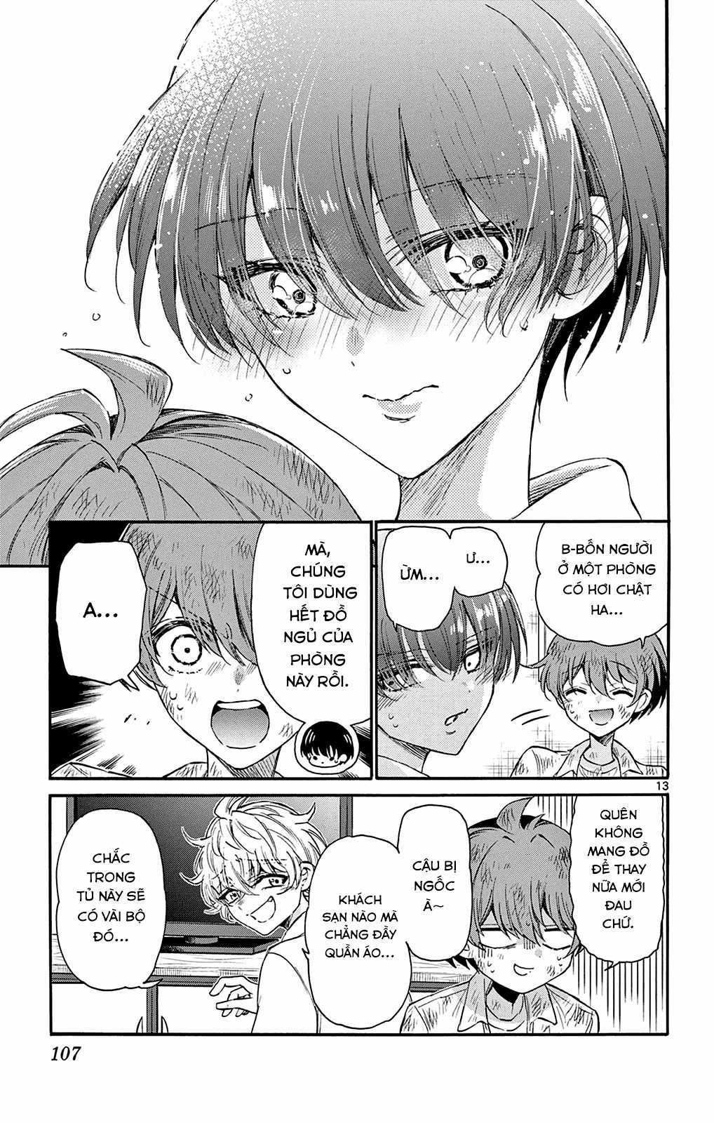 Mikadono Sanshimai wa Angai, Choroi Chapter 12 trang 14