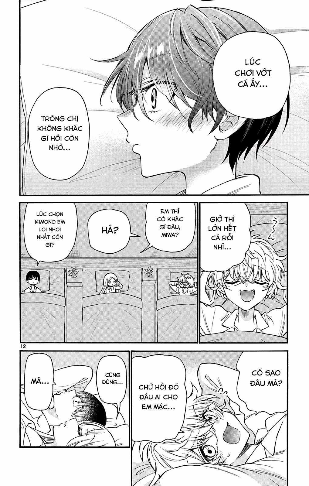 Mikadono Sanshimai wa Angai, Choroi Chapter 13 trang 13