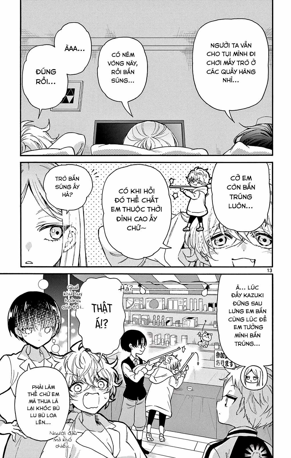 Mikadono Sanshimai wa Angai, Choroi Chapter 13 trang 14