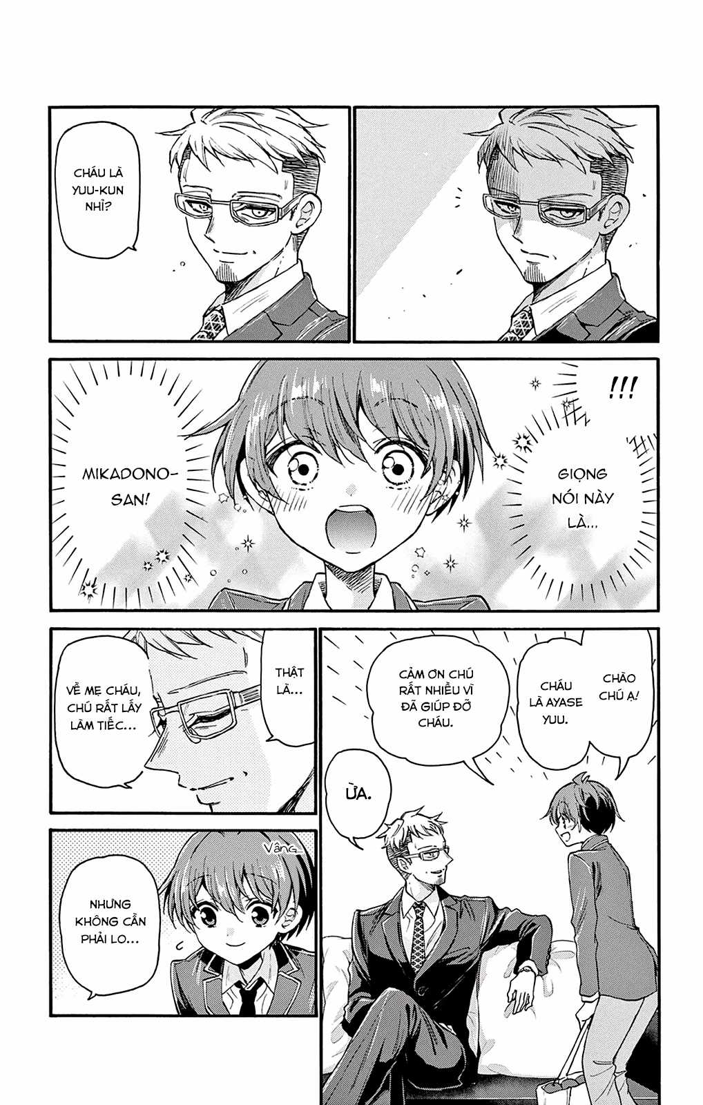 Mikadono Sanshimai wa Angai, Choroi Chapter 14 trang 6