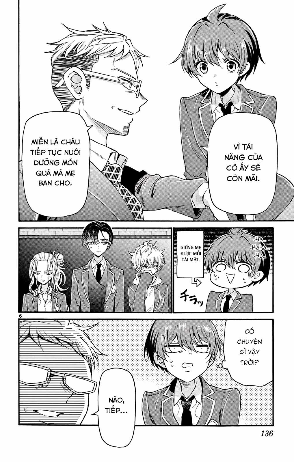 Mikadono Sanshimai wa Angai, Choroi Chapter 14 trang 7