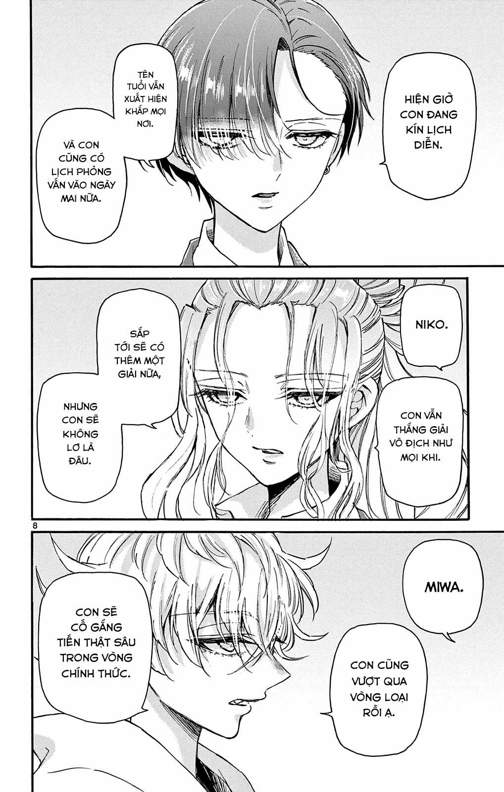 Mikadono Sanshimai wa Angai, Choroi Chapter 14 trang 9