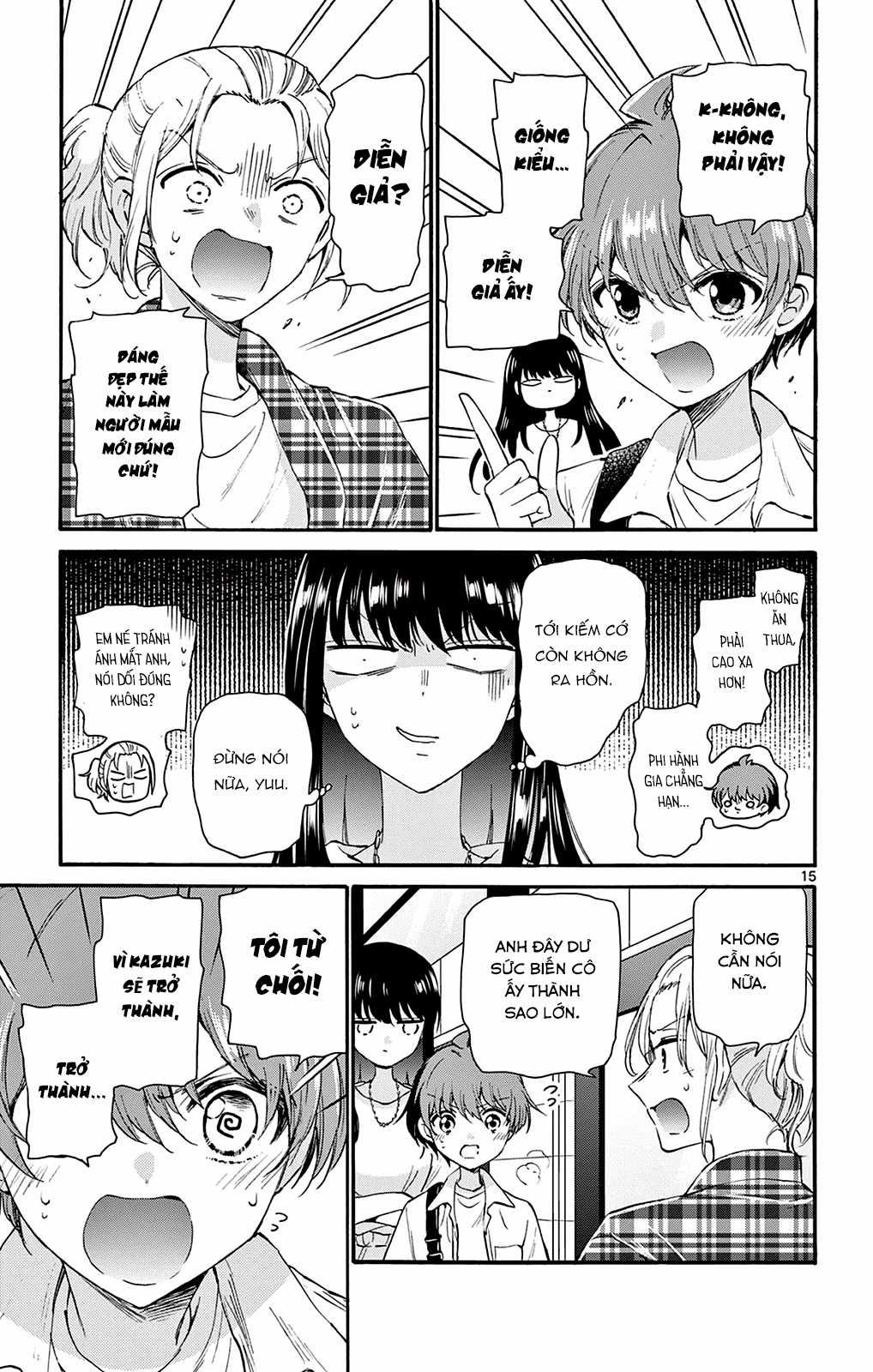 Mikadono Sanshimai wa Angai, Choroi Chapter 19 trang 16