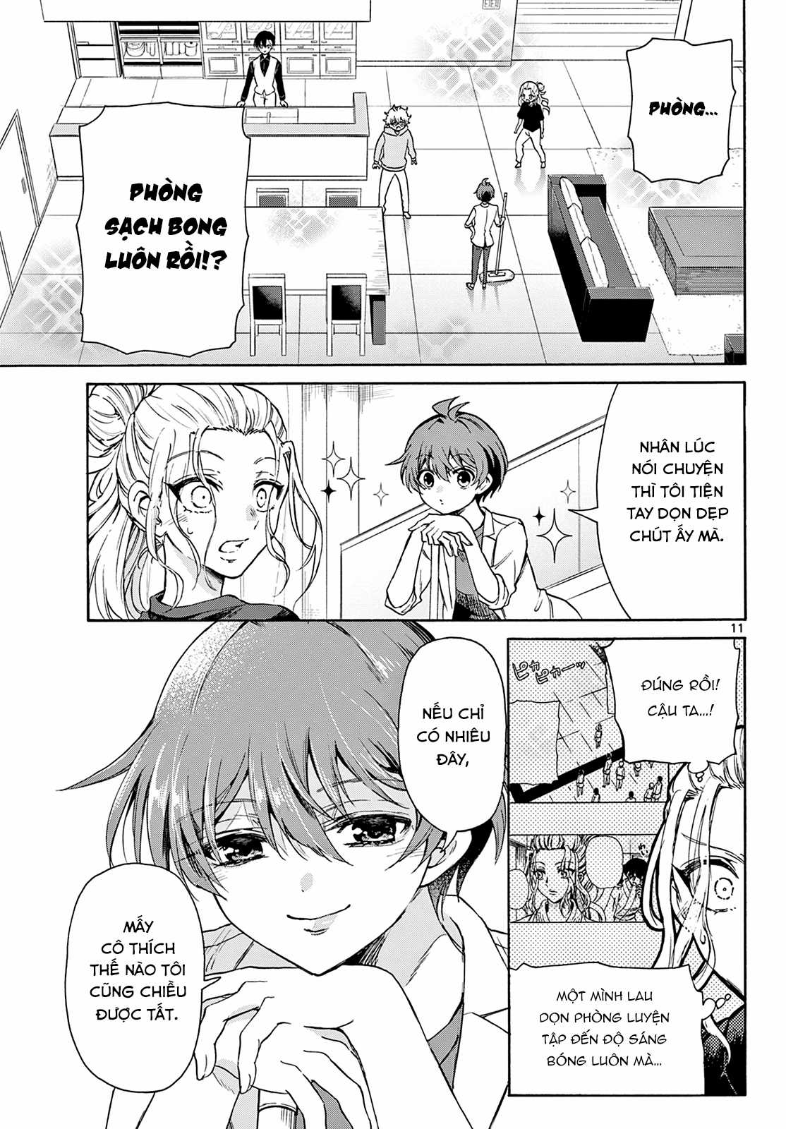 Mikadono Sanshimai wa Angai, Choroi Chapter 2 trang 12