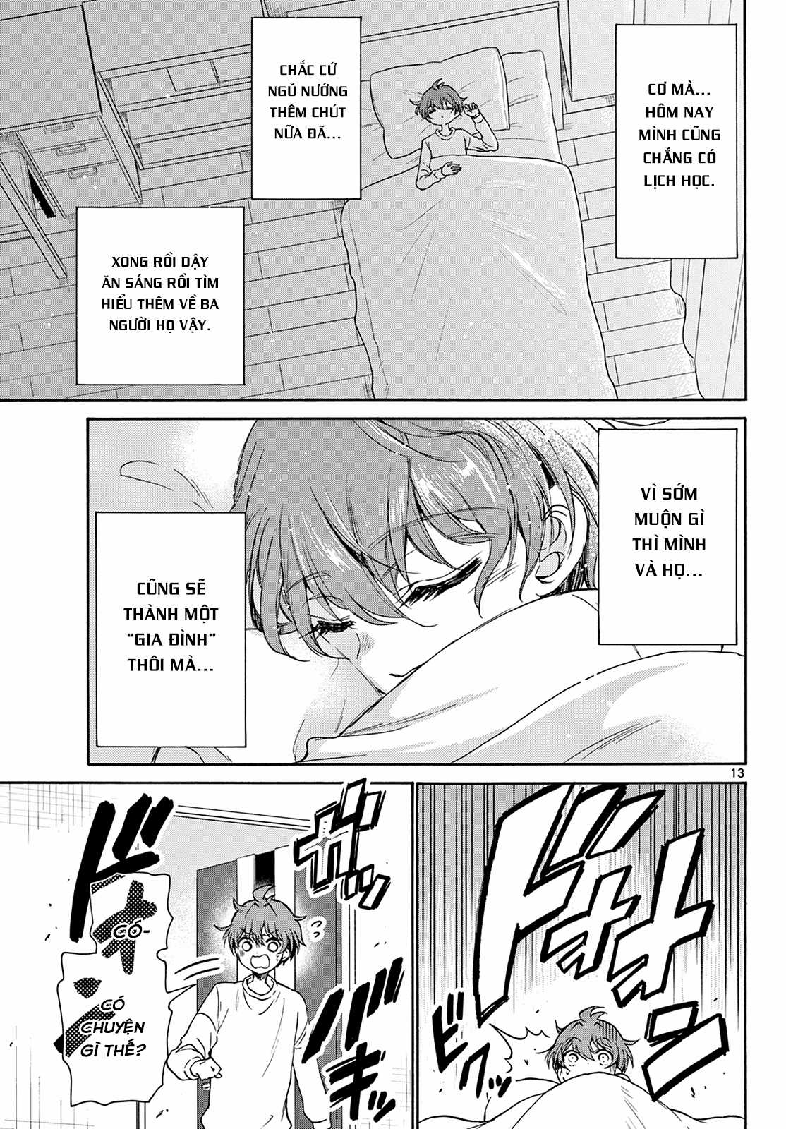 Mikadono Sanshimai wa Angai, Choroi Chapter 2 trang 14