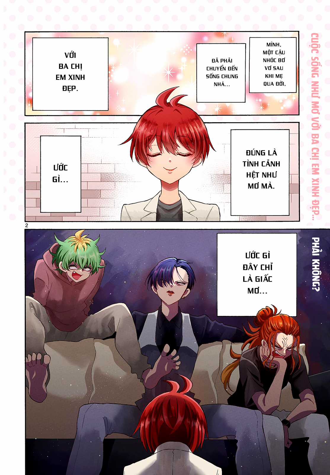 Mikadono Sanshimai wa Angai, Choroi Chapter 2 trang 3