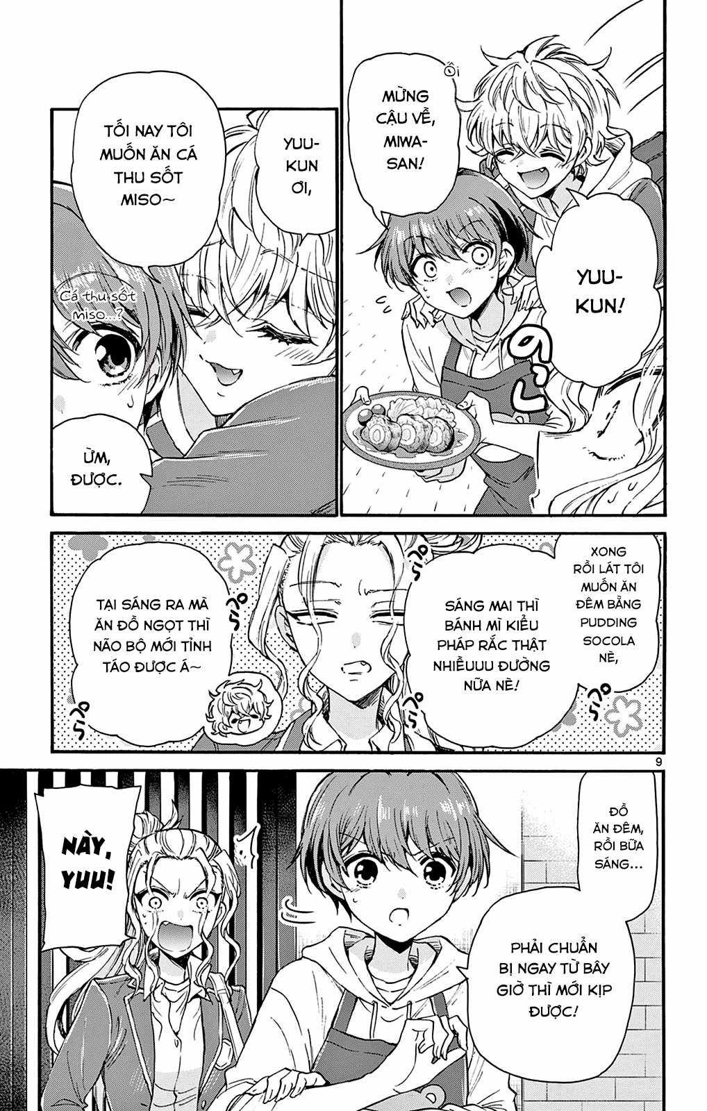 Mikadono Sanshimai wa Angai, Choroi Chapter 23 trang 10