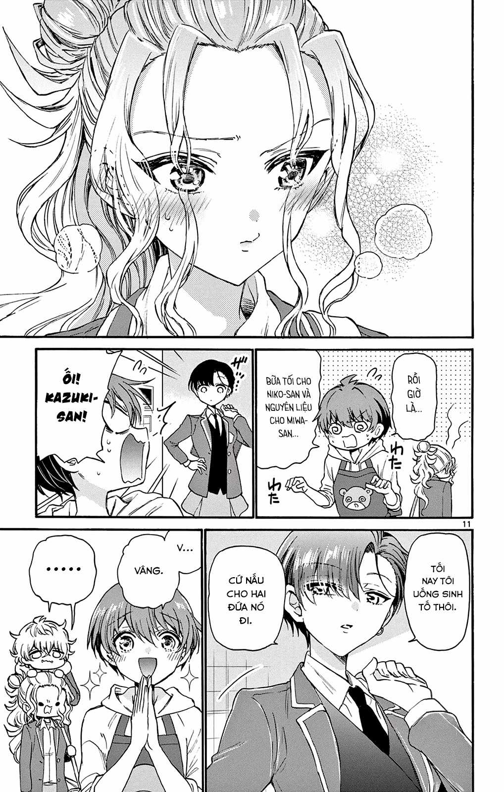 Mikadono Sanshimai wa Angai, Choroi Chapter 23 trang 12