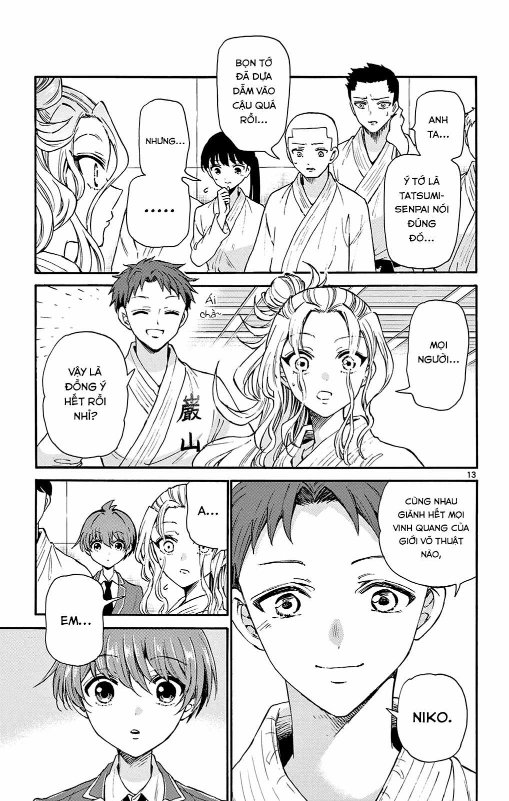 Mikadono Sanshimai wa Angai, Choroi Chapter 25 trang 14