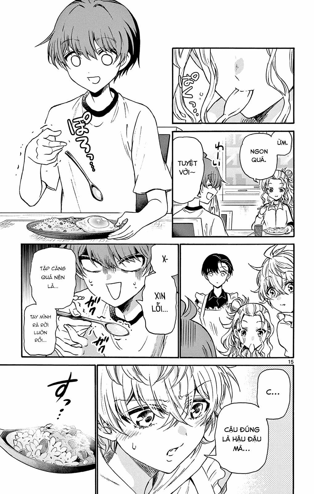 Mikadono Sanshimai wa Angai, Choroi Chapter 28 trang 16