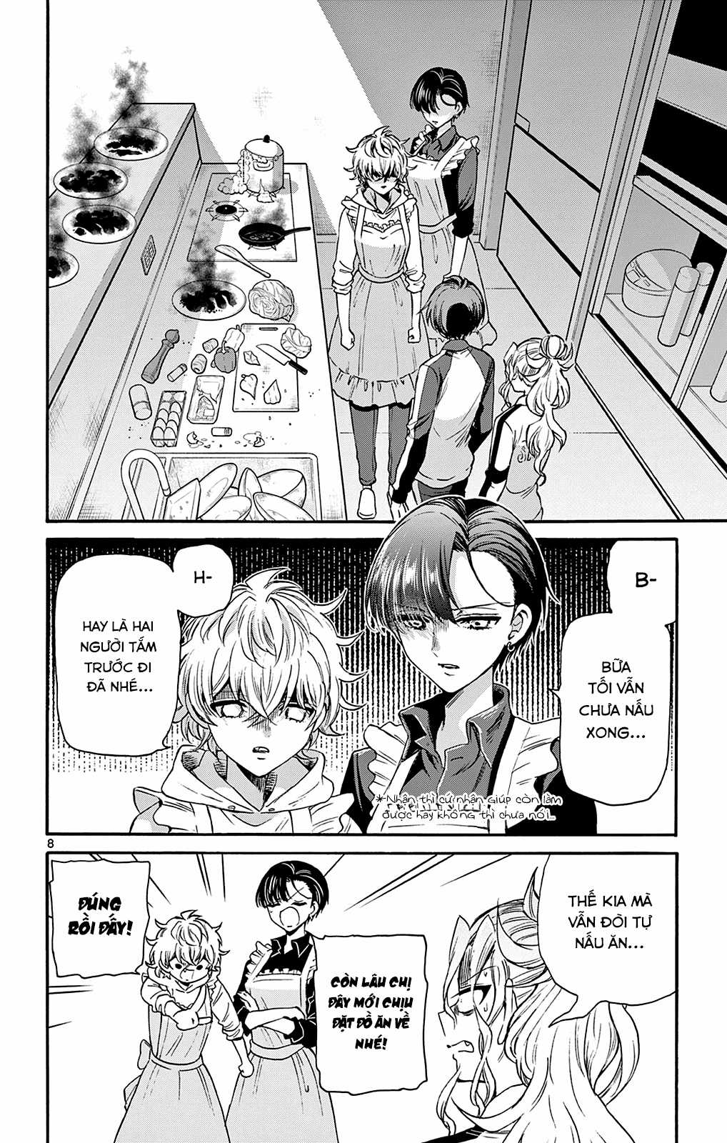Mikadono Sanshimai wa Angai, Choroi Chapter 28 trang 9