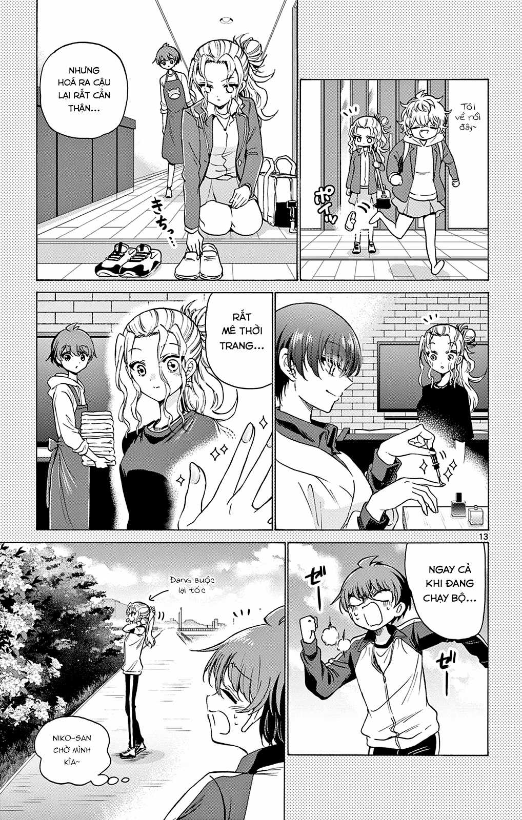 Mikadono Sanshimai wa Angai, Choroi Chapter 29 trang 14