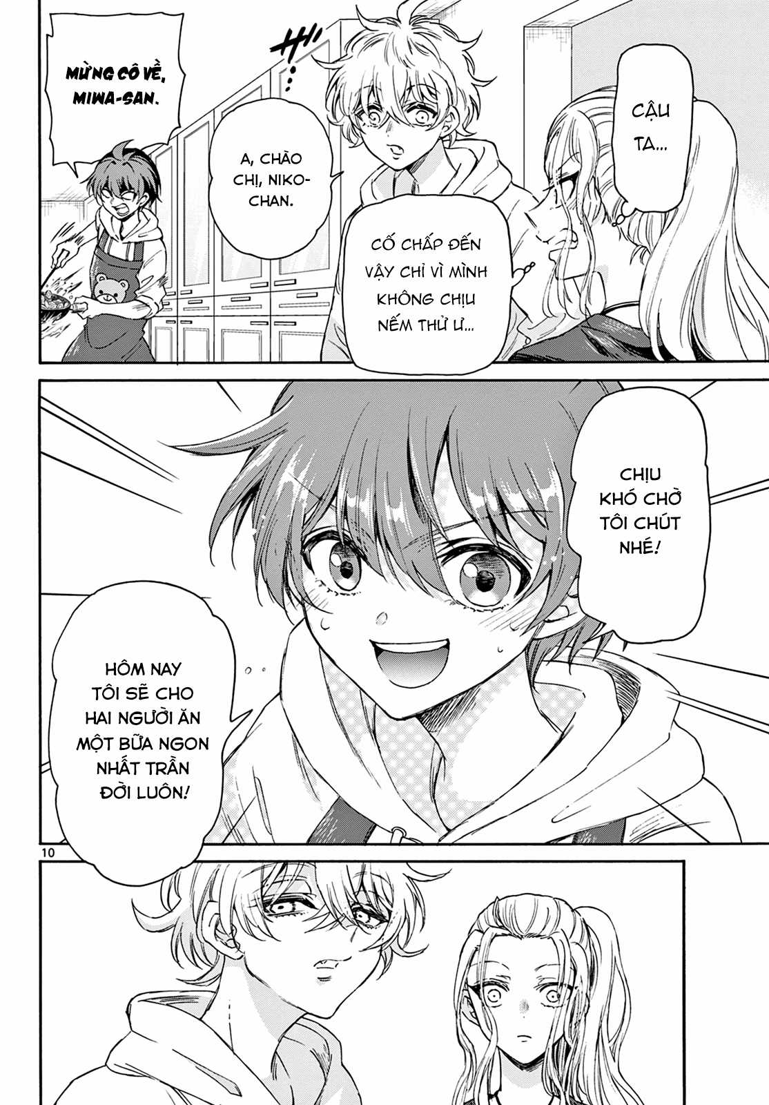 Mikadono Sanshimai wa Angai, Choroi Chapter 3 trang 11