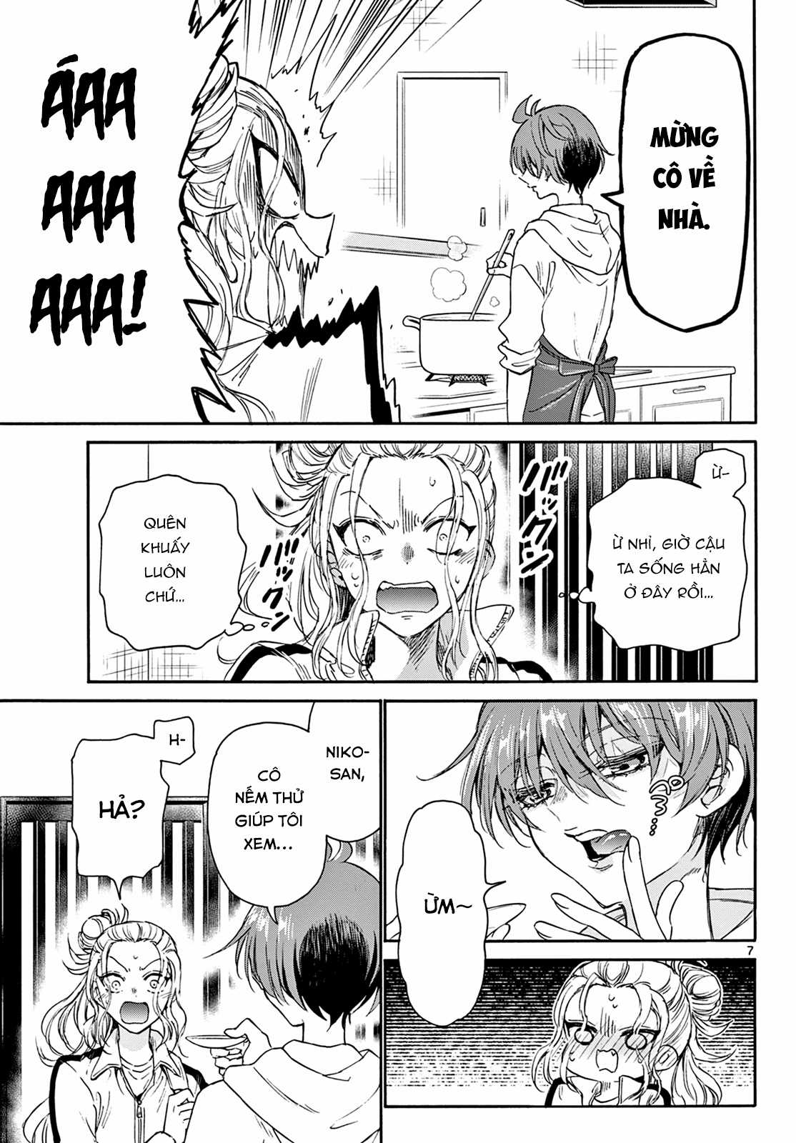 Mikadono Sanshimai wa Angai, Choroi Chapter 3 trang 8
