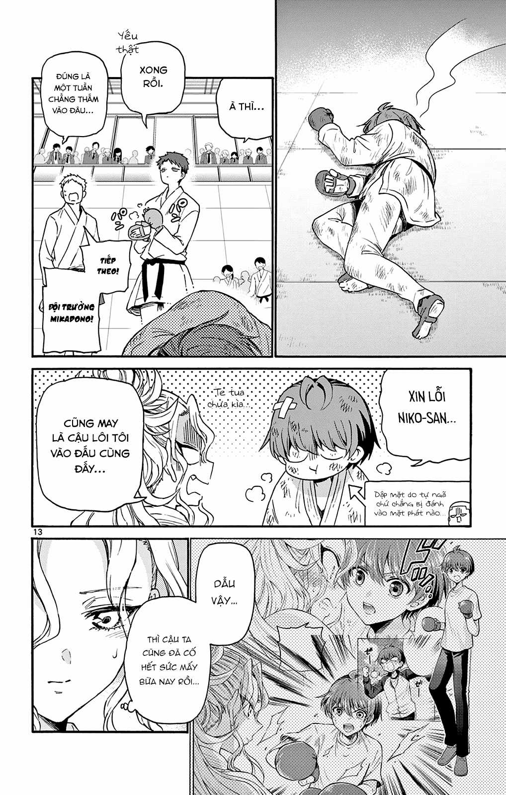 Mikadono Sanshimai wa Angai, Choroi Chapter 30 trang 14