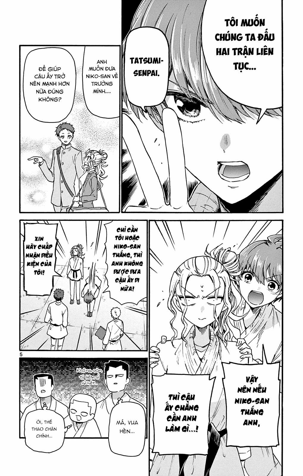 Mikadono Sanshimai wa Angai, Choroi Chapter 30 trang 6