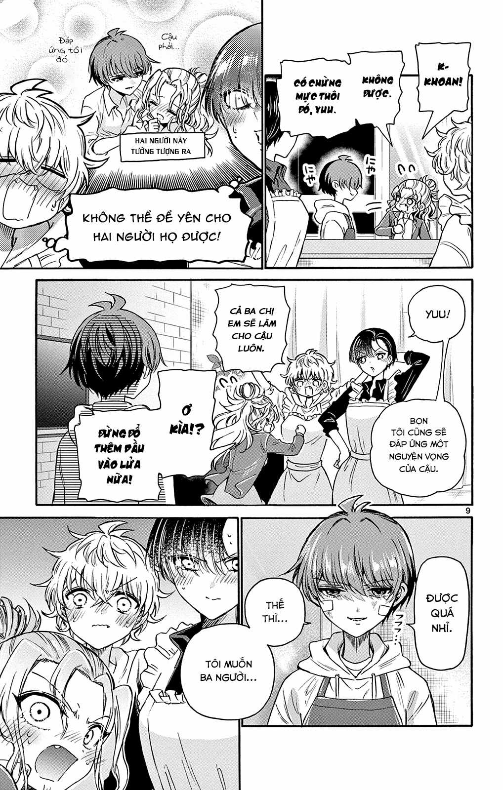 Mikadono Sanshimai wa Angai, Choroi Chapter 33 trang 10