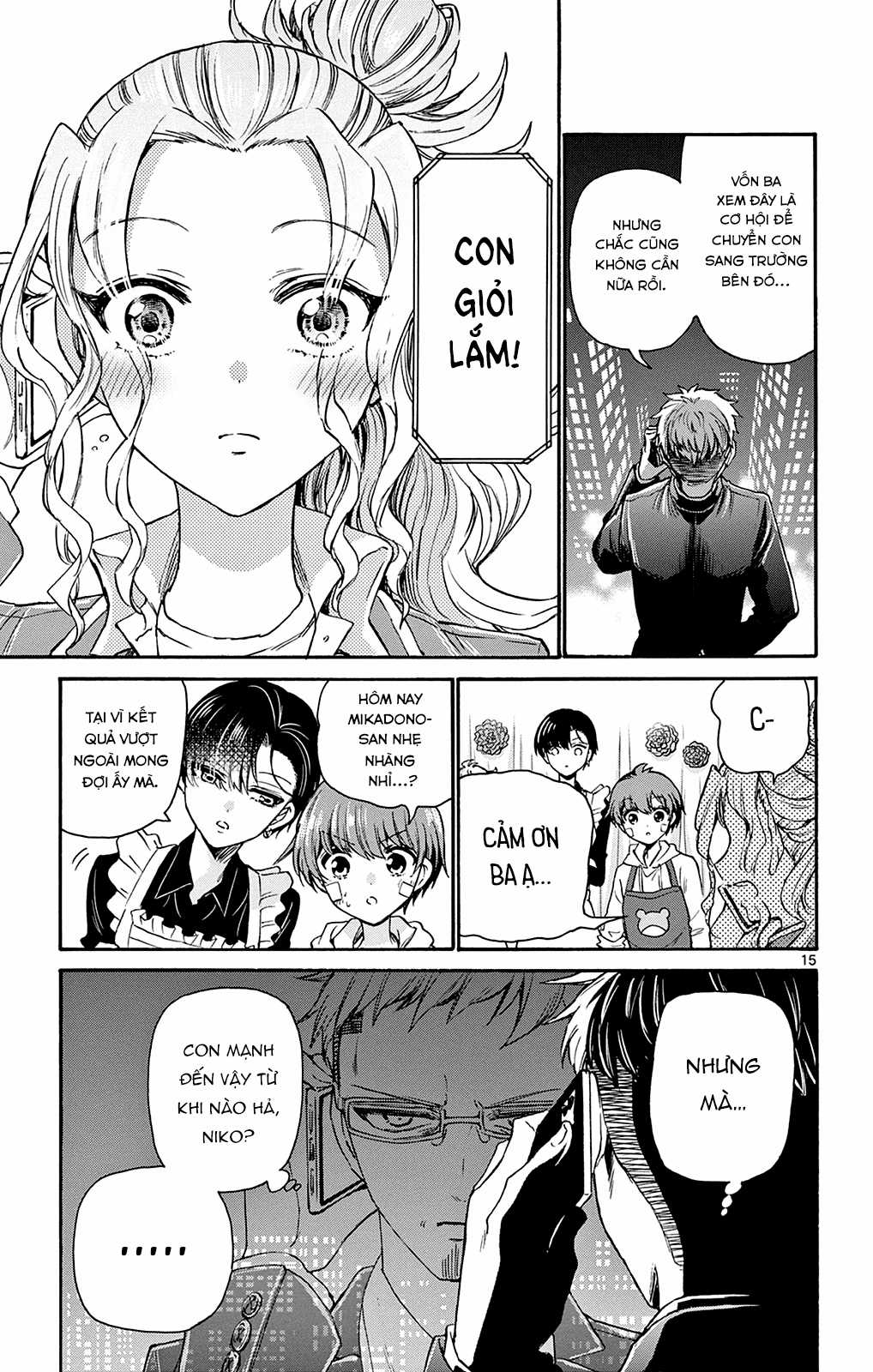 Mikadono Sanshimai wa Angai, Choroi Chapter 33 trang 16