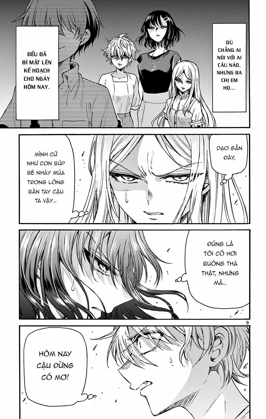 Mikadono Sanshimai wa Angai, Choroi Chapter 34 trang 10