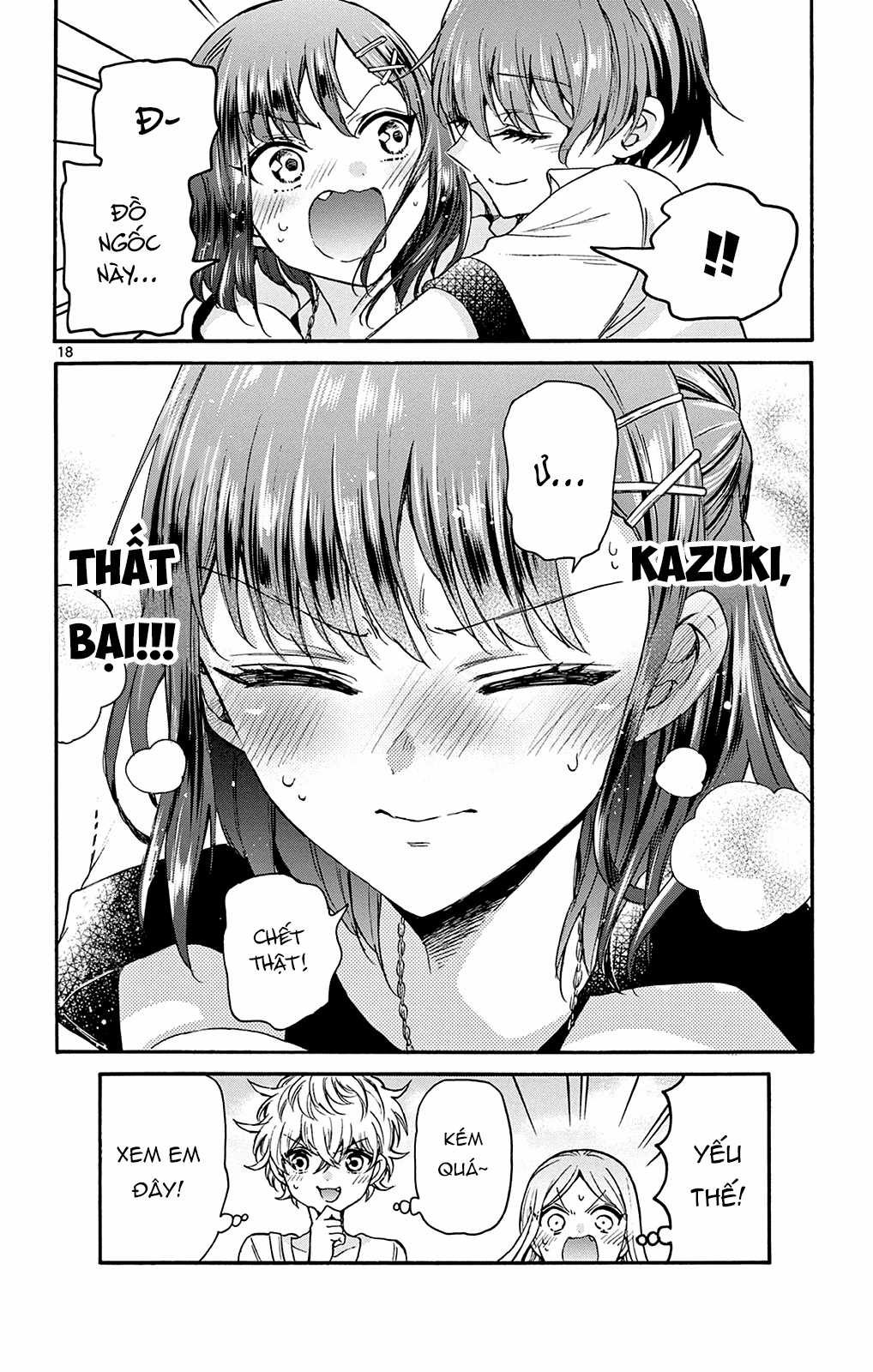 Mikadono Sanshimai wa Angai, Choroi Chapter 34 trang 19