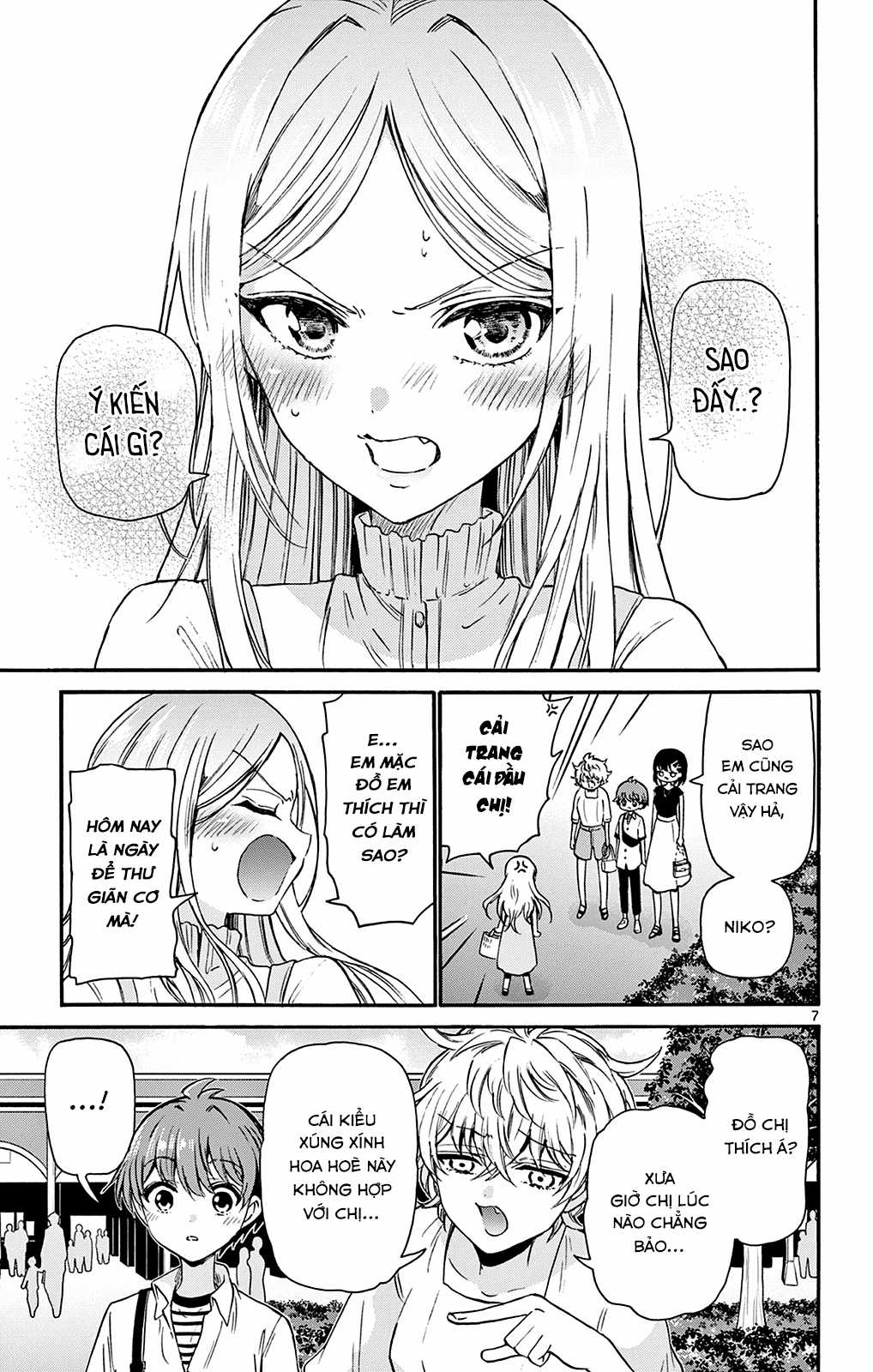 Mikadono Sanshimai wa Angai, Choroi Chapter 34 trang 8