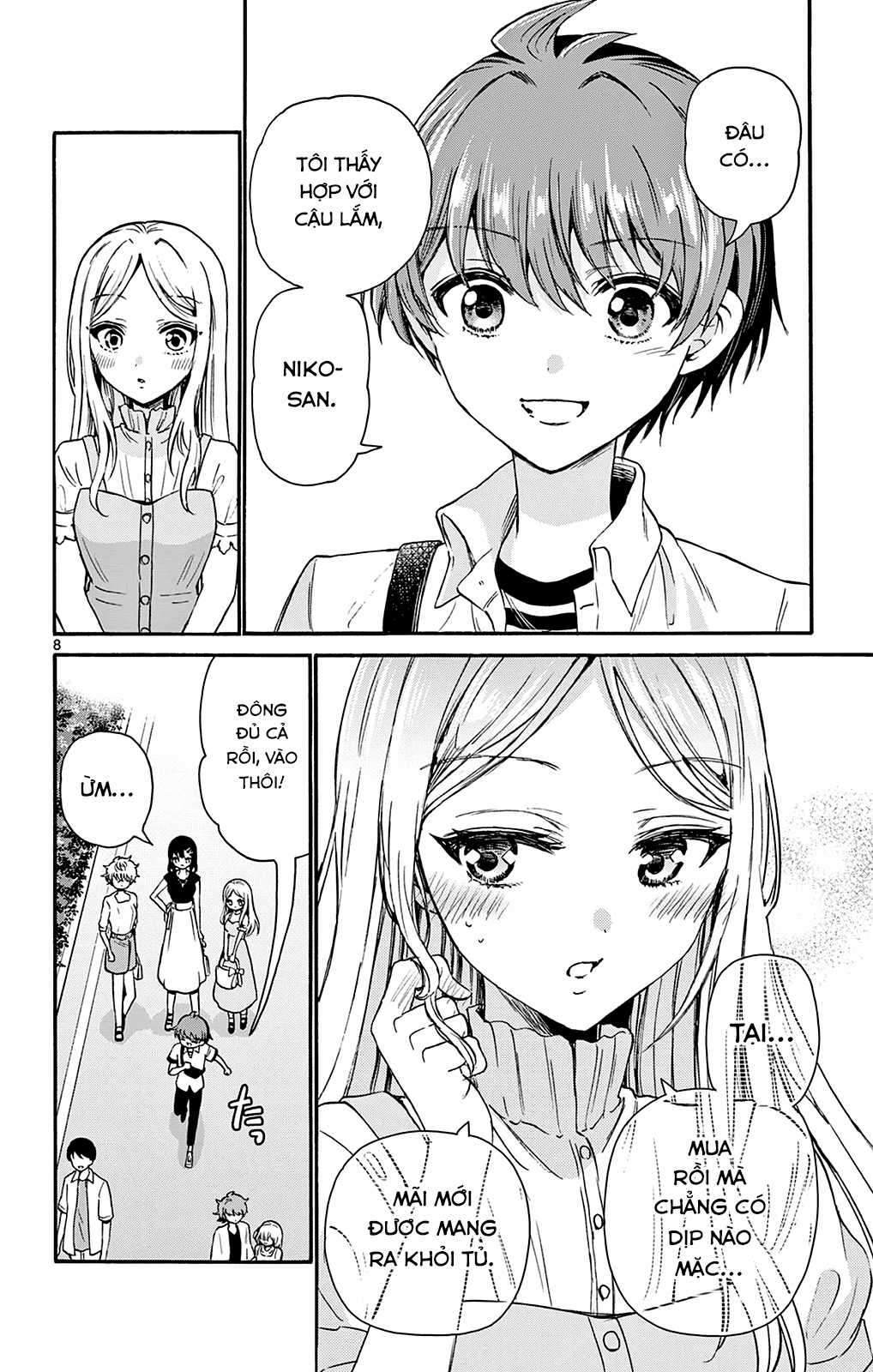 Mikadono Sanshimai wa Angai, Choroi Chapter 34 trang 9