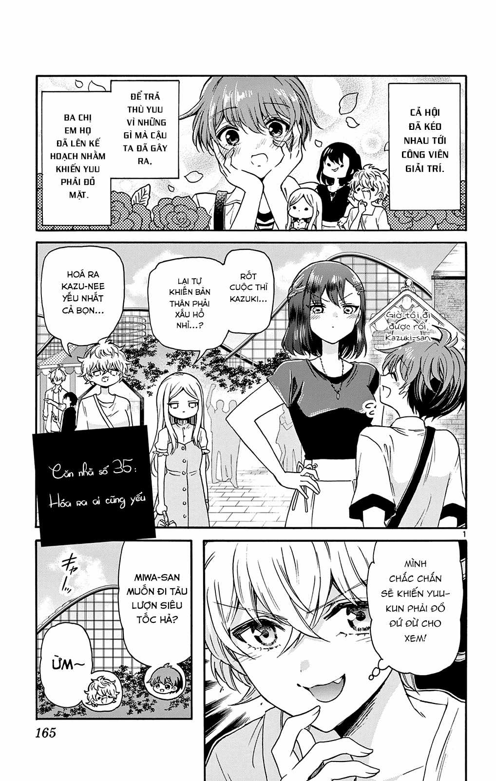 Mikadono Sanshimai wa Angai, Choroi Chapter 35 trang 2