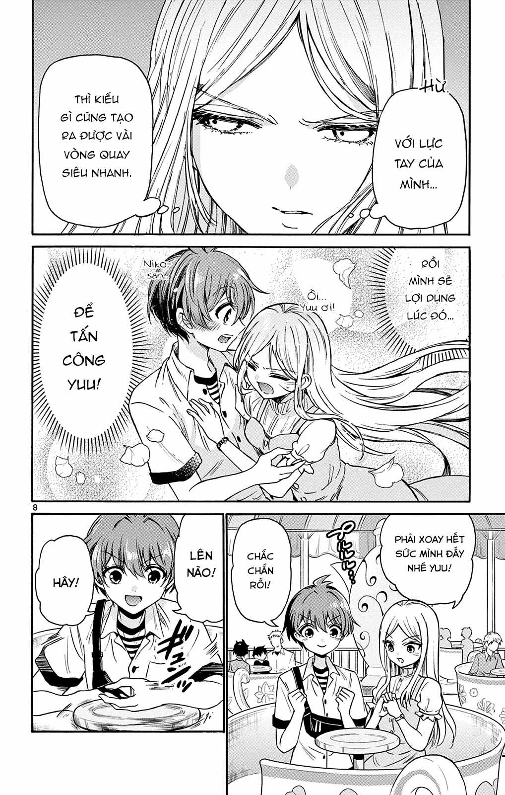 Mikadono Sanshimai wa Angai, Choroi Chapter 35 trang 9