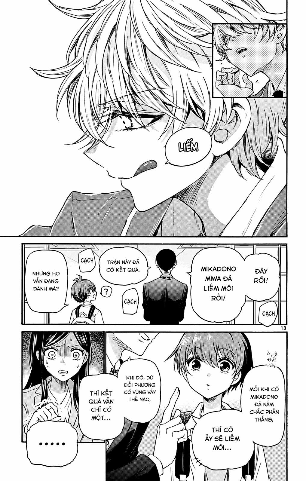 Mikadono Sanshimai wa Angai, Choroi Chapter 36 trang 14