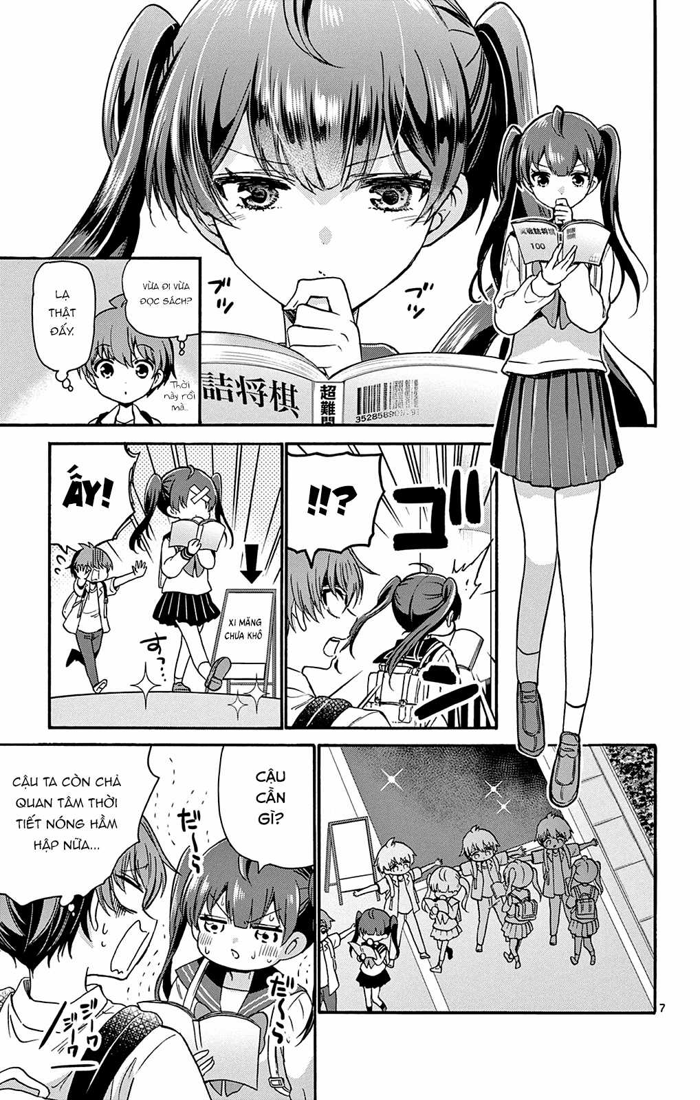Mikadono Sanshimai wa Angai, Choroi Chapter 36 trang 8