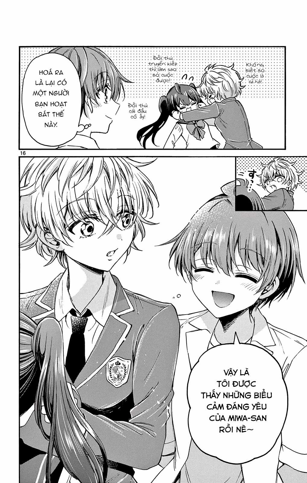 Mikadono Sanshimai wa Angai, Choroi Chapter 37 trang 17