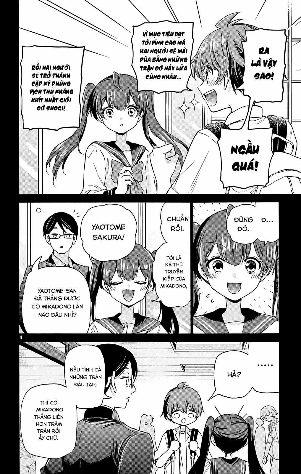 Mikadono Sanshimai wa Angai, Choroi Chapter 37 trang 5