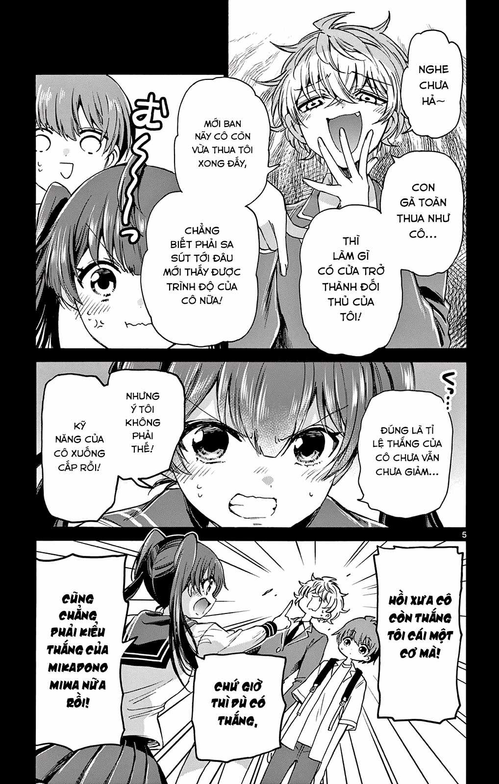 Mikadono Sanshimai wa Angai, Choroi Chapter 37 trang 6