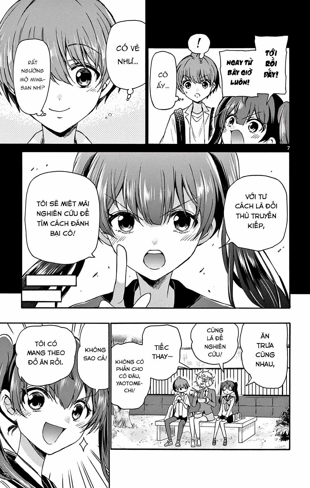 Mikadono Sanshimai wa Angai, Choroi Chapter 37 trang 8
